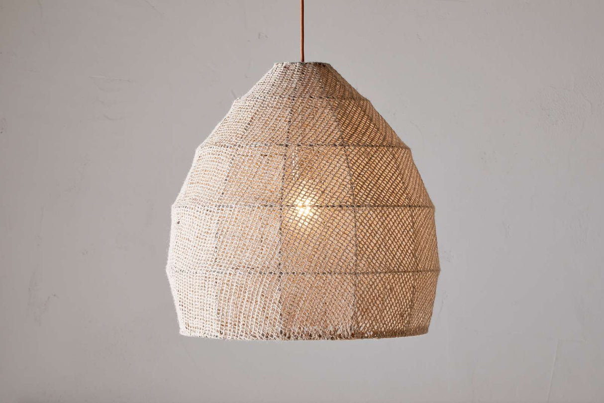 Nkuku Jahari Woven Jute Pendant Natural