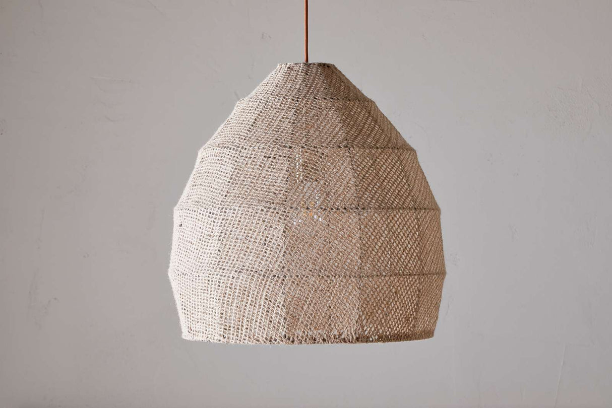 Nkuku Jahari Woven Jute Pendant Natural