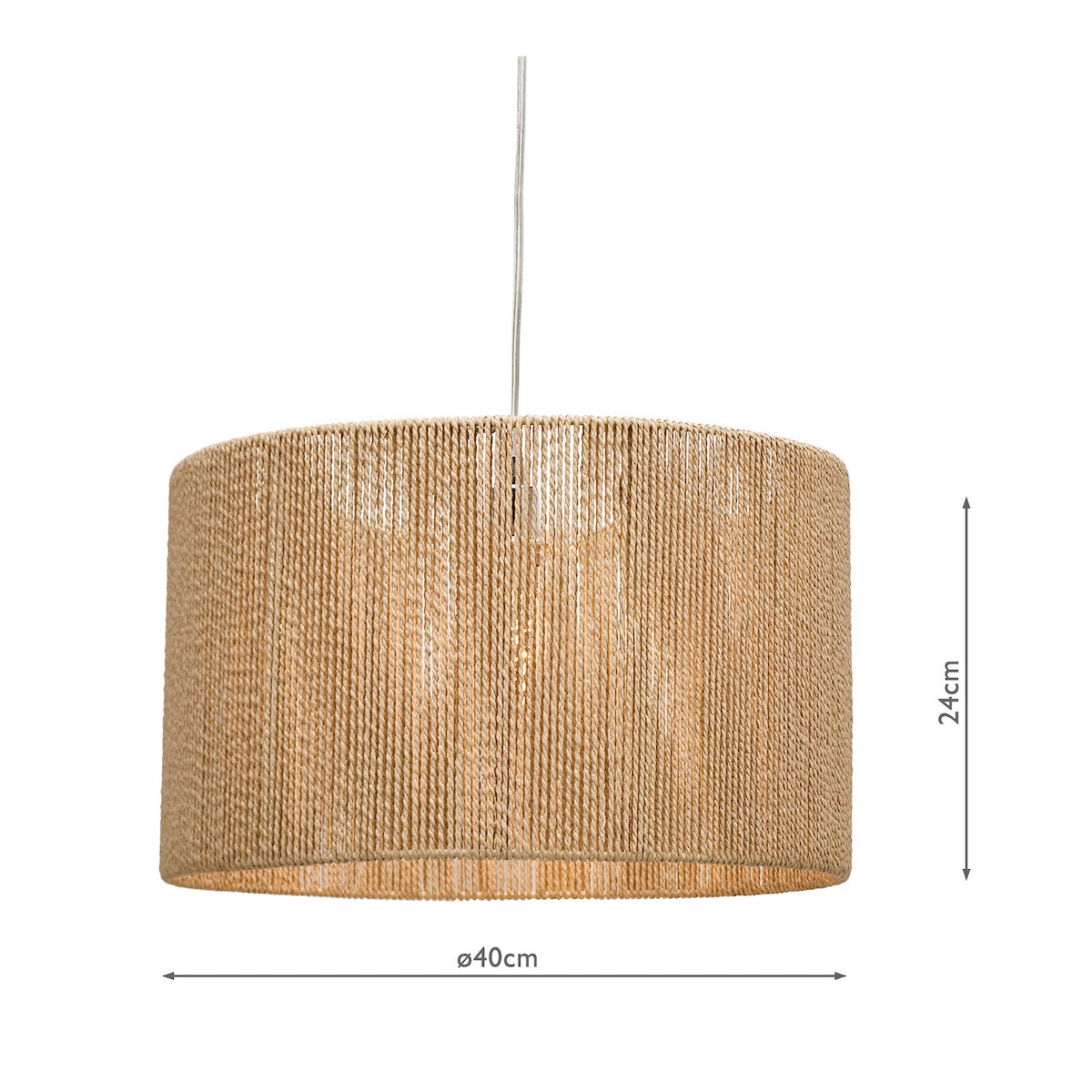 Dar Keona Easy Fit Natural String Shade