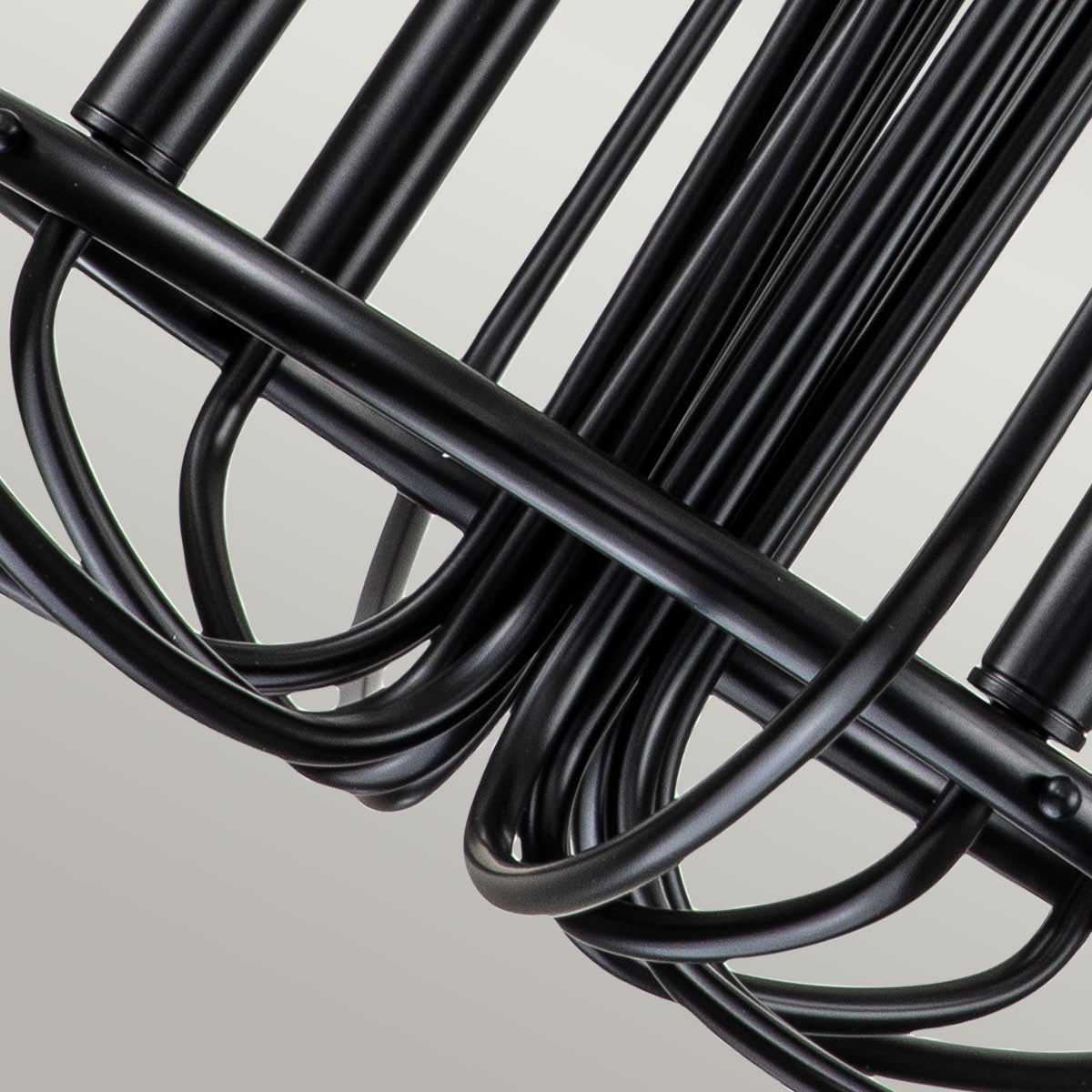 Kichler Capitol Hill 12lt Chandelier Black