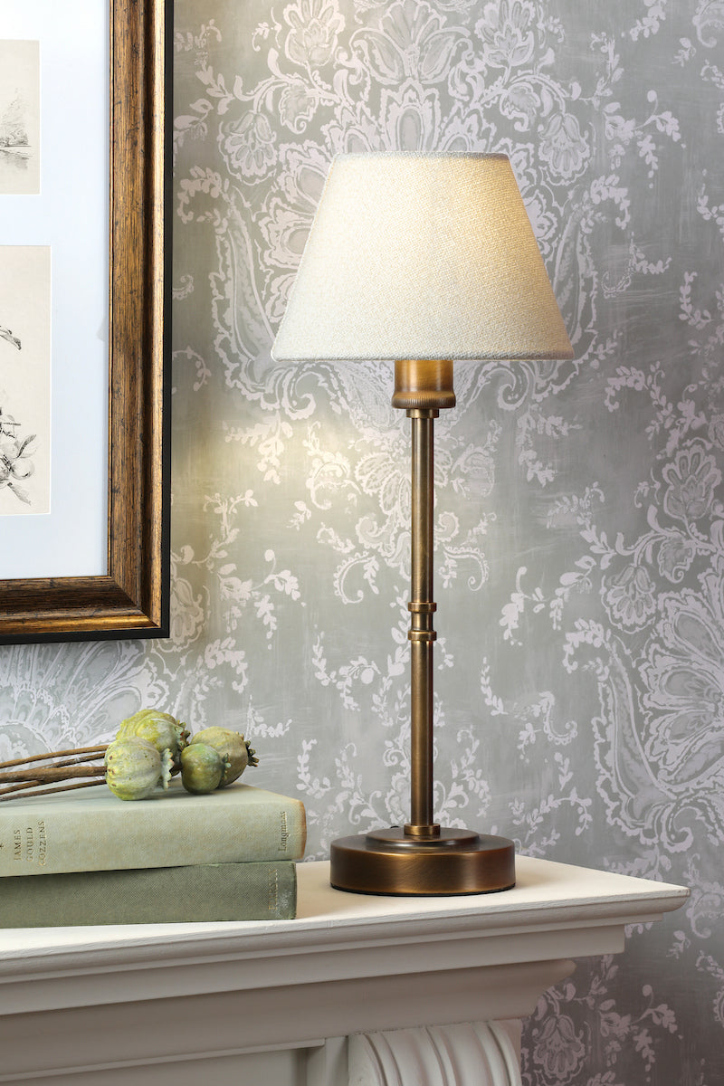 Laura Ashley Denston Table Lamp Antique Bronze With Shade