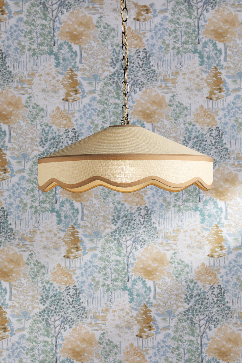 Laura Ashley Buckenham Pendant Wood