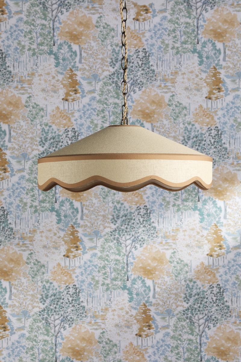Laura Ashley Buckenham Pendant Wood
