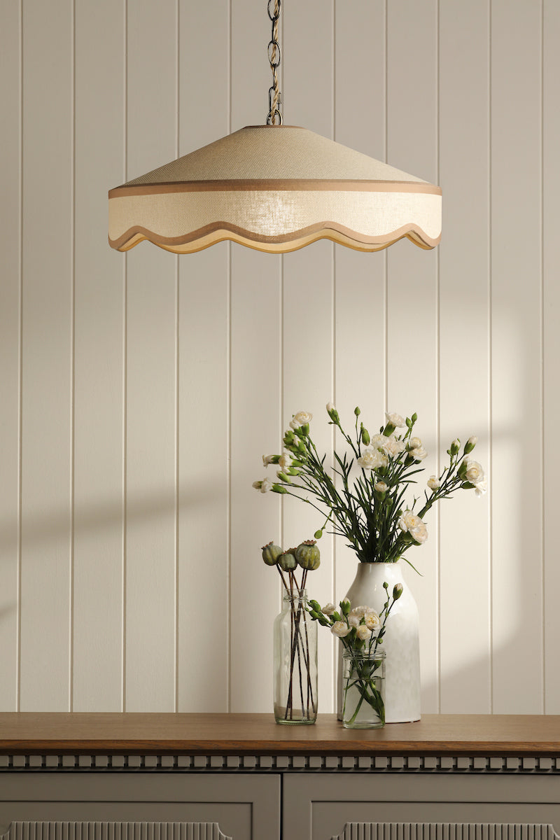 Laura Ashley Buckenham Pendant Wood
