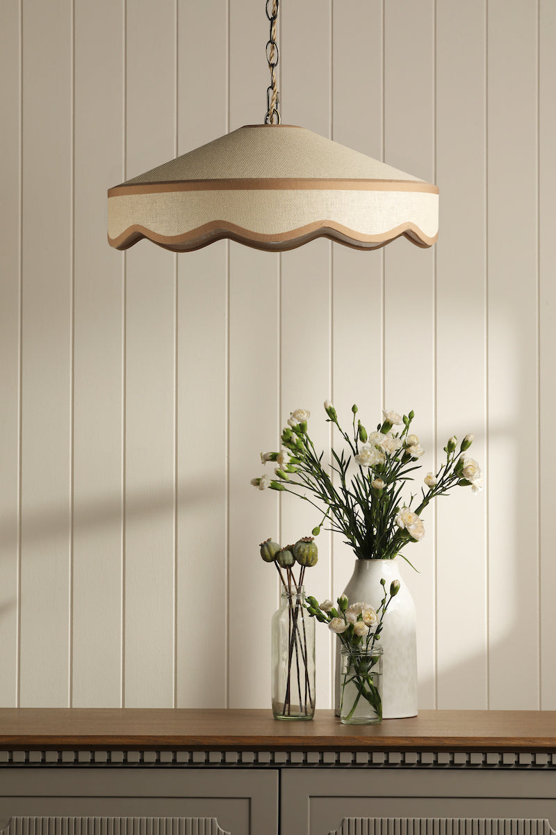 Laura Ashley Buckenham Pendant Wood