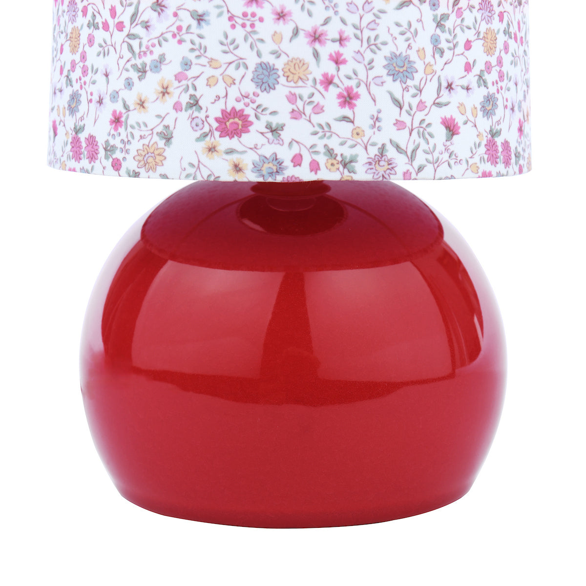 Laura Ashley Knowlton Table Lamp Pink Crackle Glaze With Shade