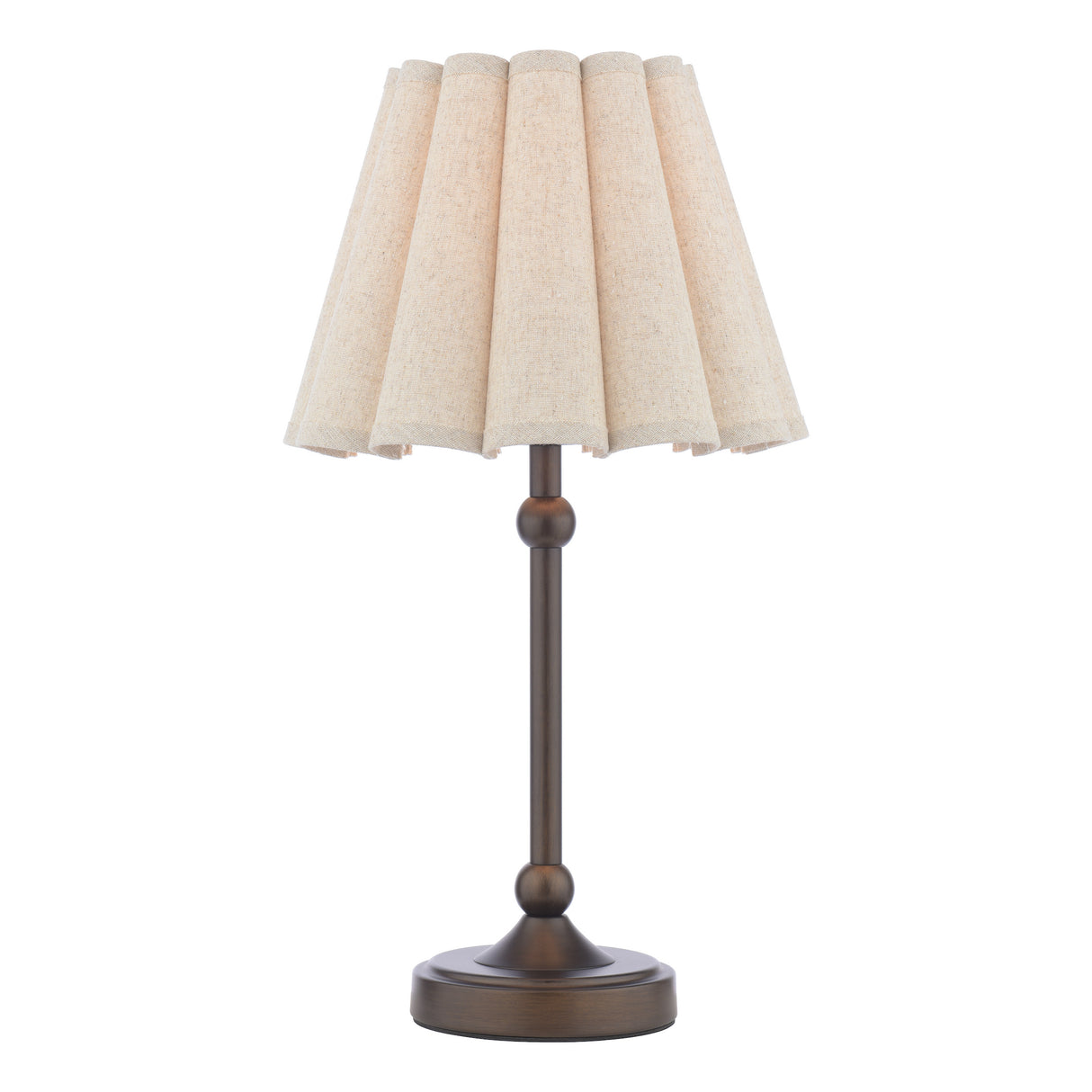 Laura Ashley Holwell Table Lamp Antique Bronze With Shade