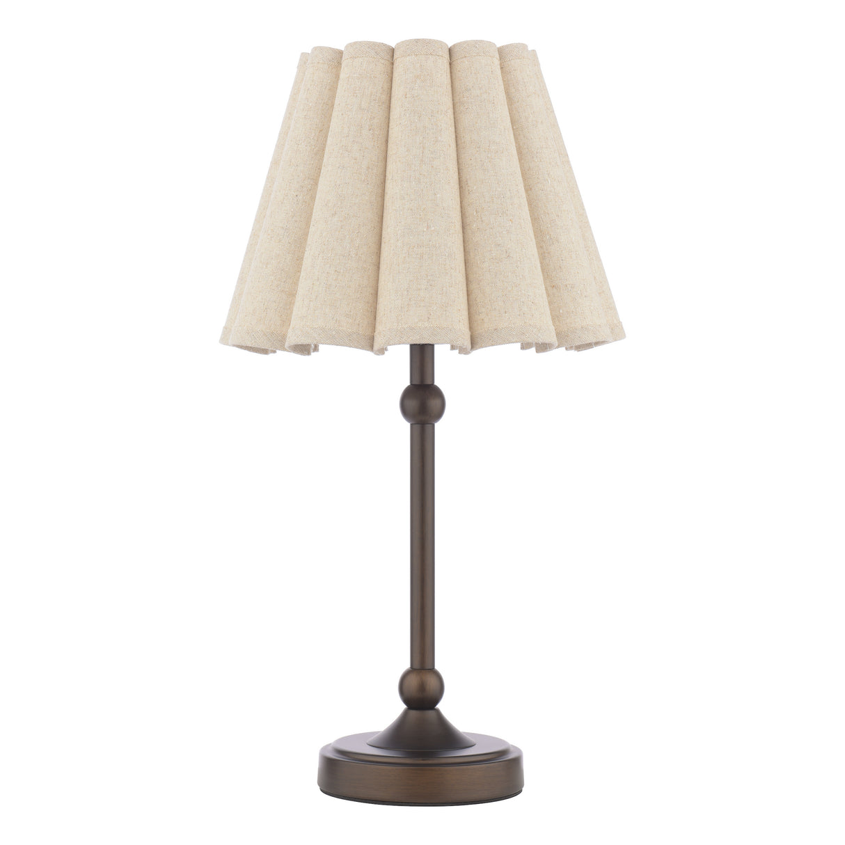 Laura Ashley Holwell Table Lamp Antique Bronze With Shade