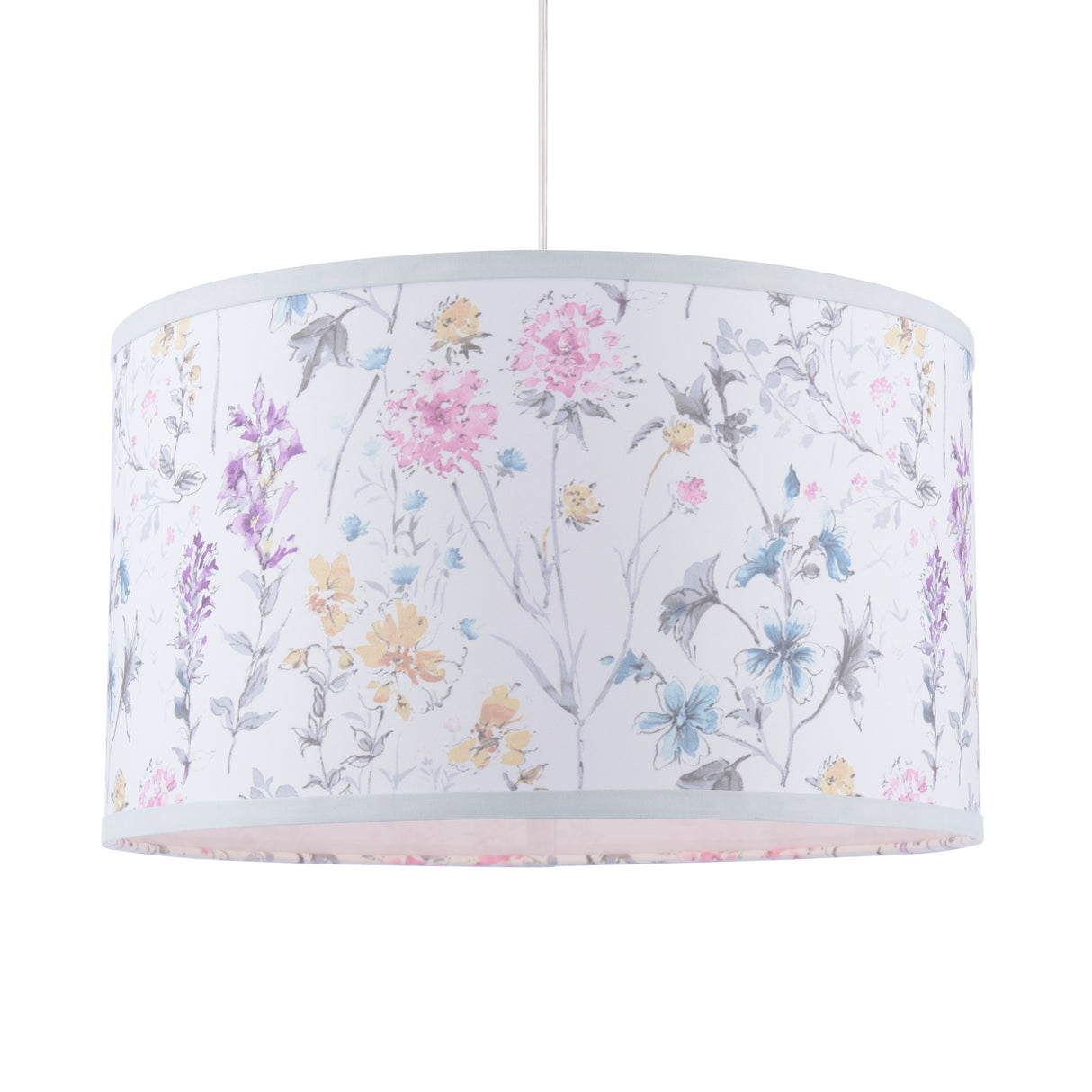 Laura Ashley Wild Meadow Multi Lamp Shade Multi Coloured