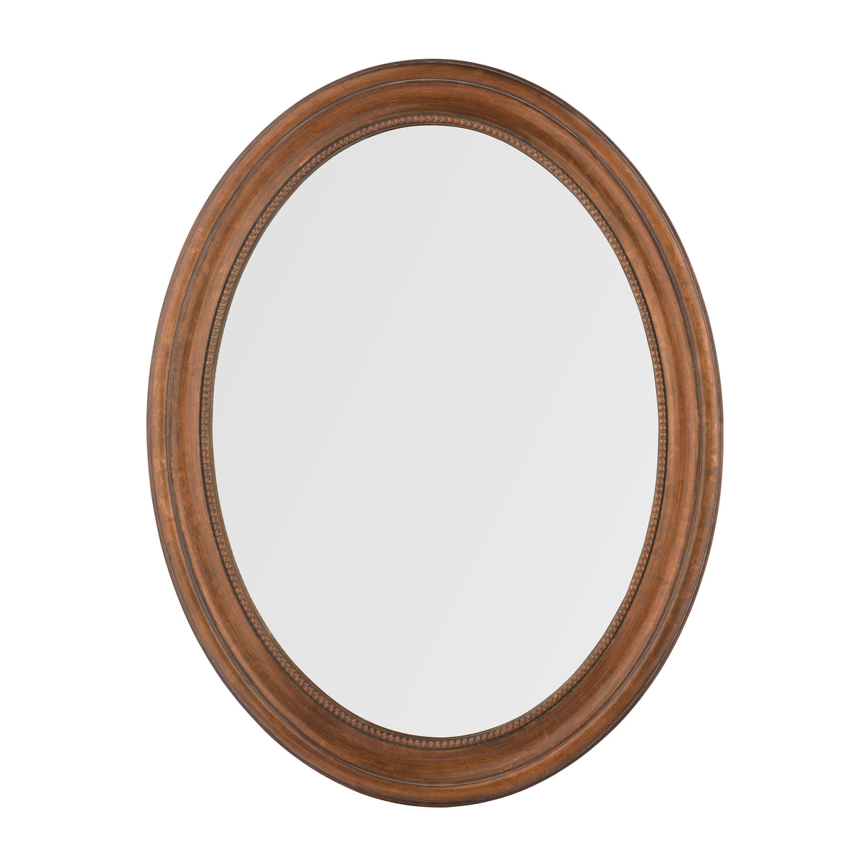 Laura Ashley Fennor Oval Mirror Brown 90 X 70cm