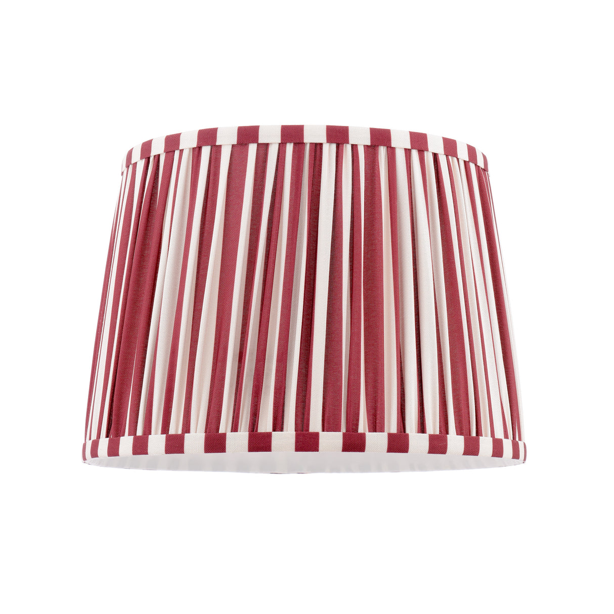 Laura Ashley Denwick Red Cotton Tapered Drum Shade 30cm/12 inch