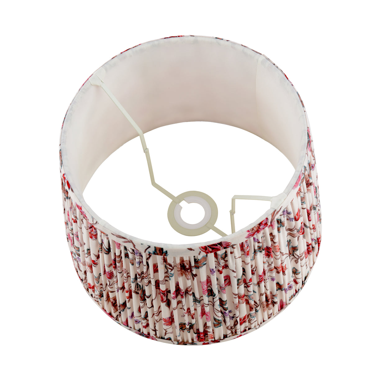 Laura Ashley Lingmell Trail Cream Cotton Tapered Drum Shade 30cm/12 inch