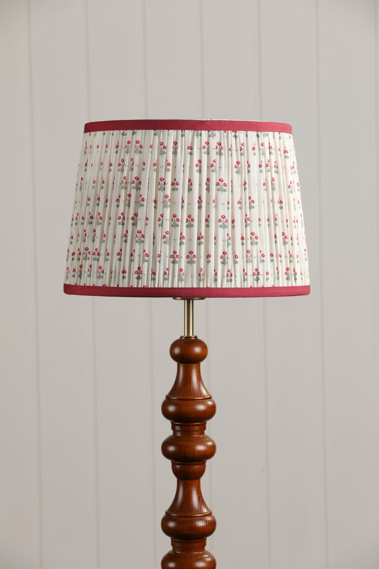 Laura Ashley Harthill Daisies Cream Cotton Tapered Drum Shade 30cm/12 inch