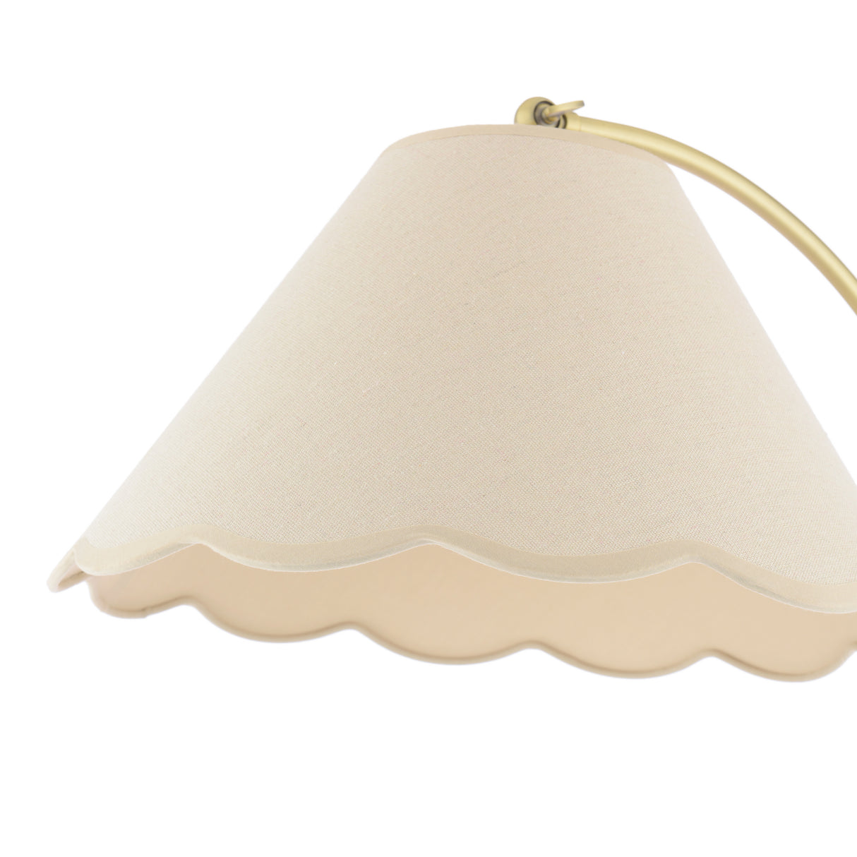 Laura Ashley Cordwell Floor Lamp Matt Antique Brass With Shade