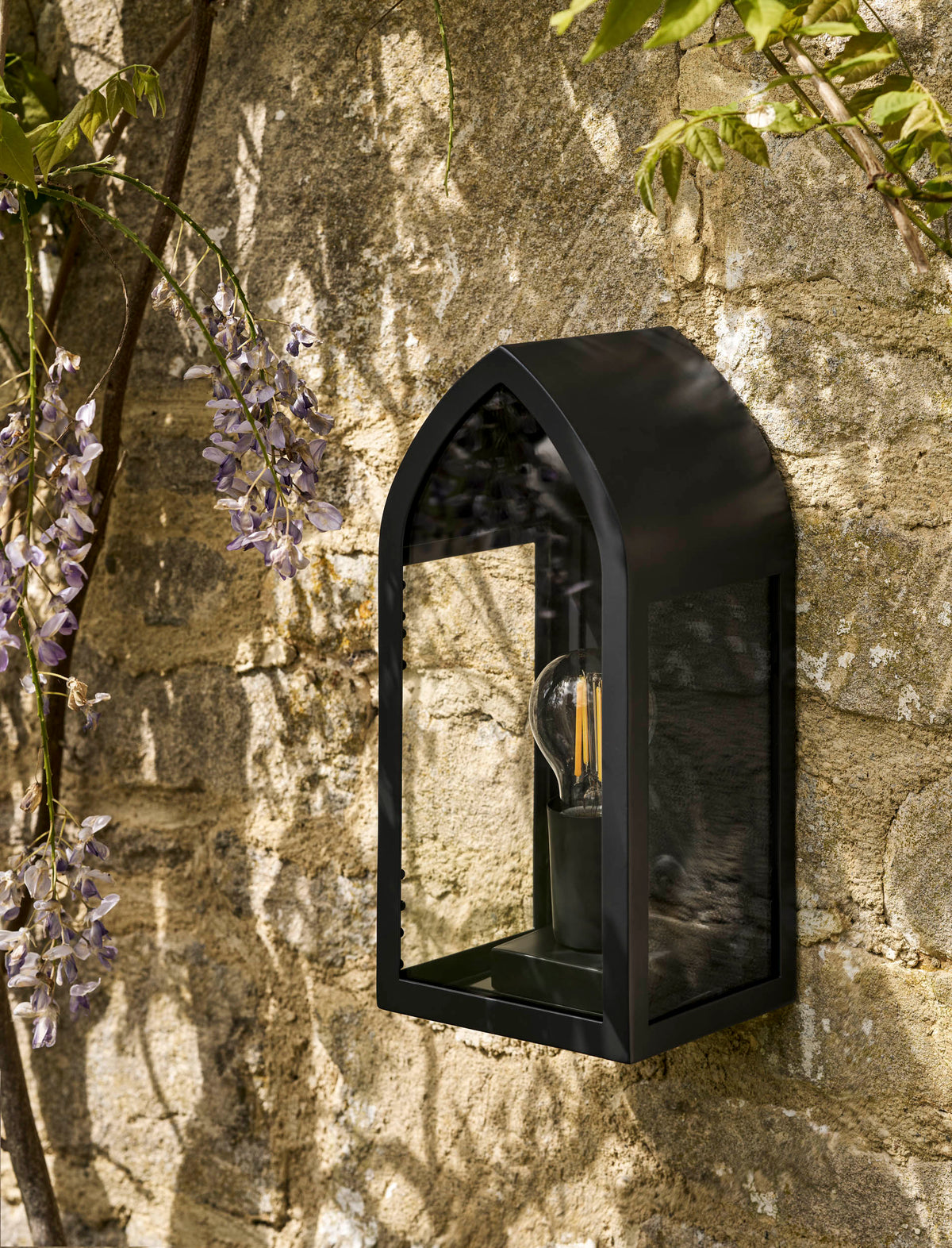 Garden Trading Fairford Outdoor Lantern Carbon Black