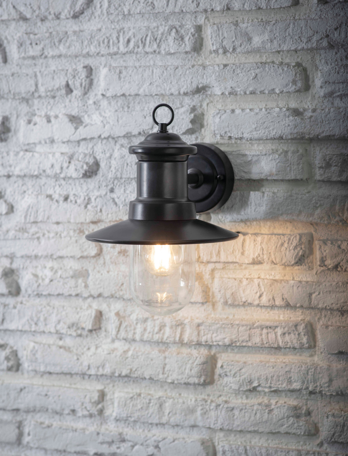 Garden Trading Classic Ships Light - Steel, Carbon Black