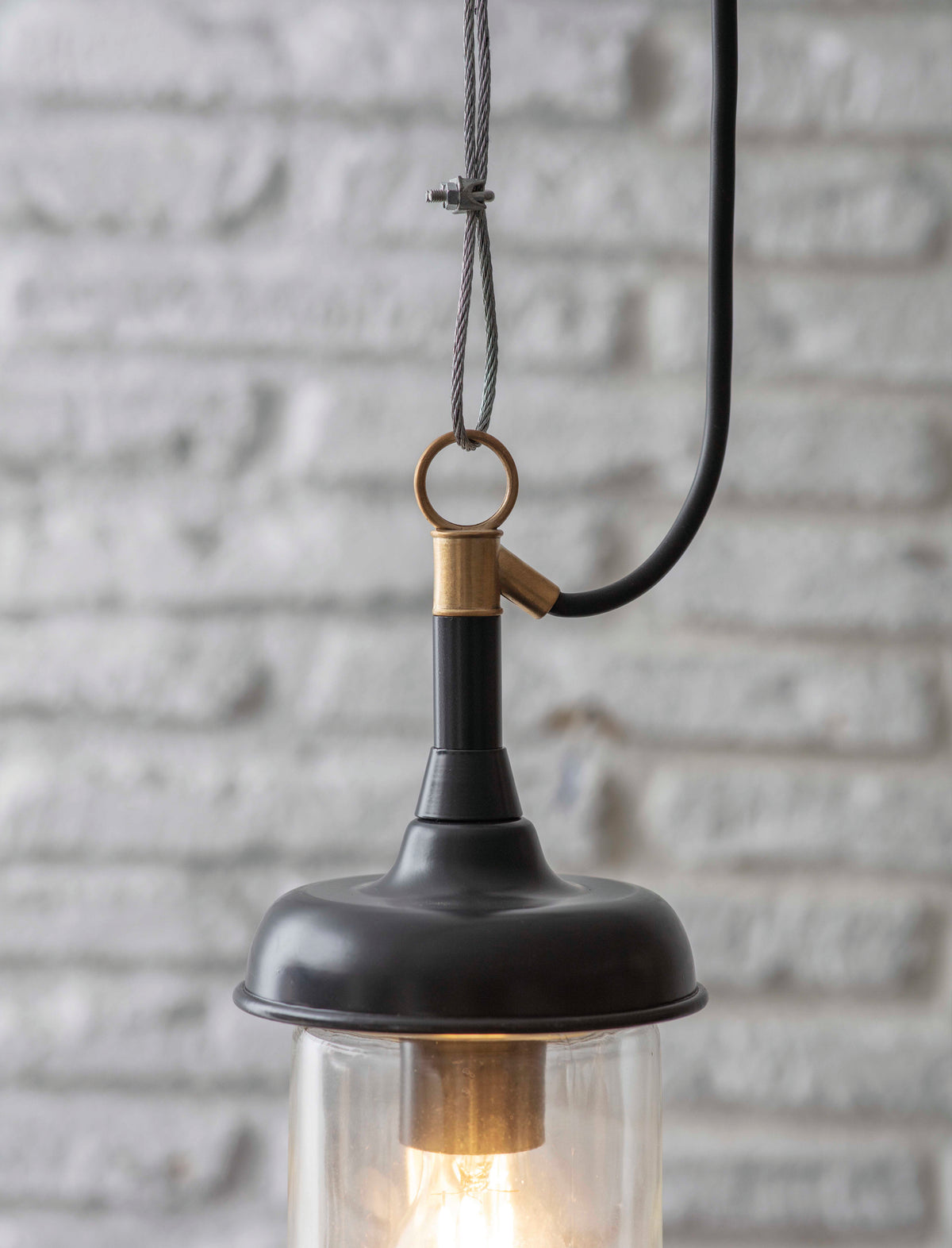 Garden Trading Harbour Outdoor Pendant Carbon Black