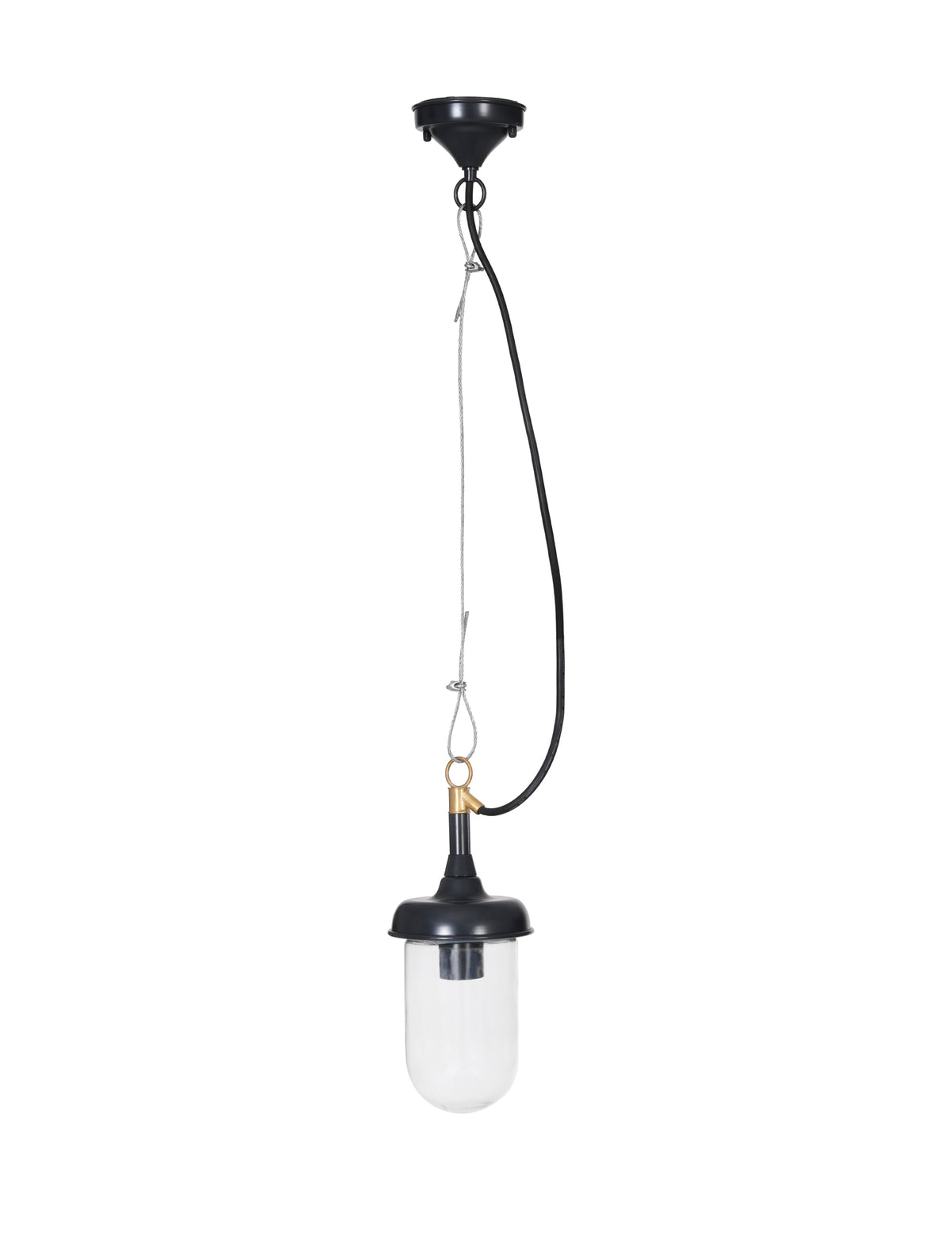 Garden Trading Harbour Outdoor Pendant Carbon Black