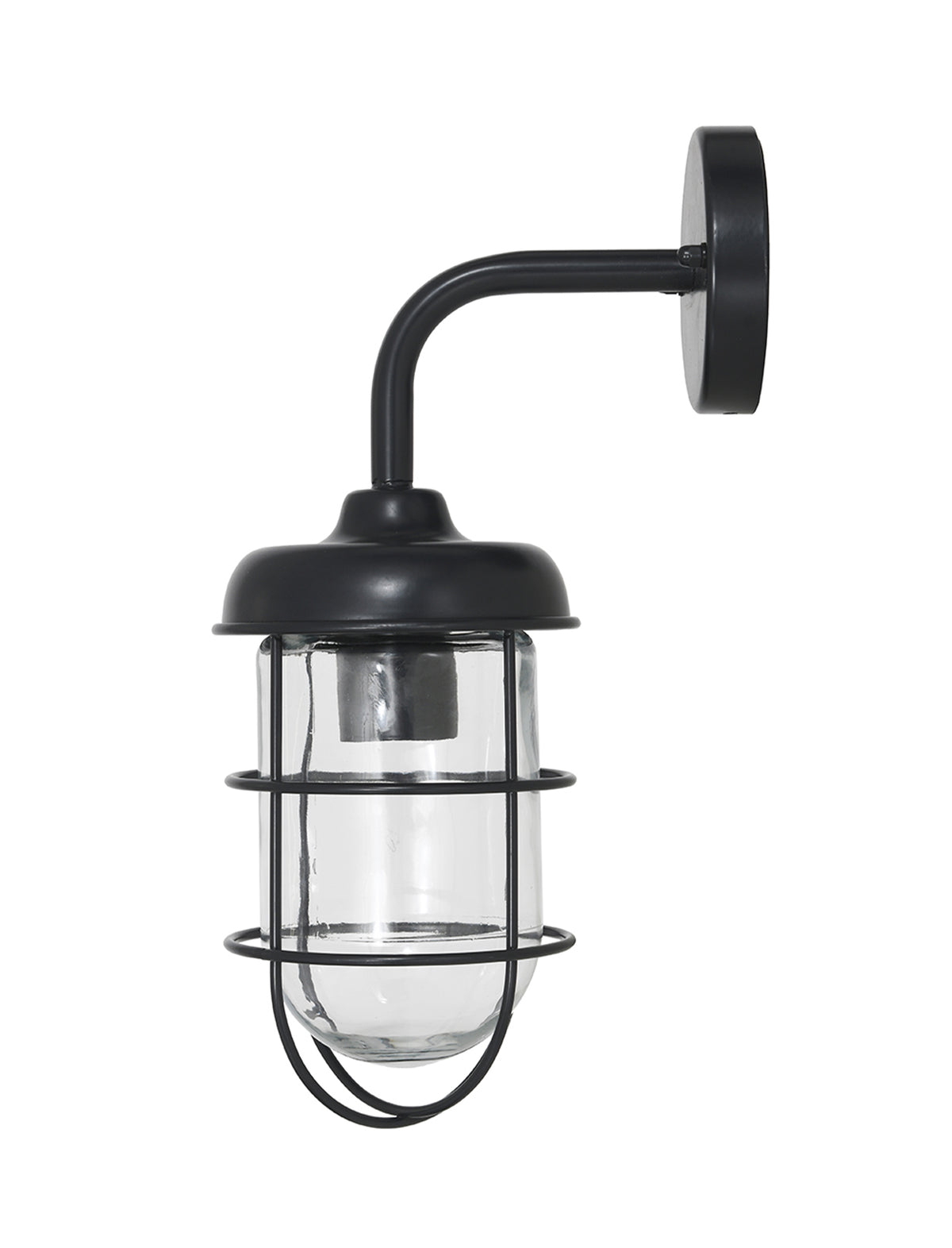 Garden Trading Harbour Wall Light Carbon Black