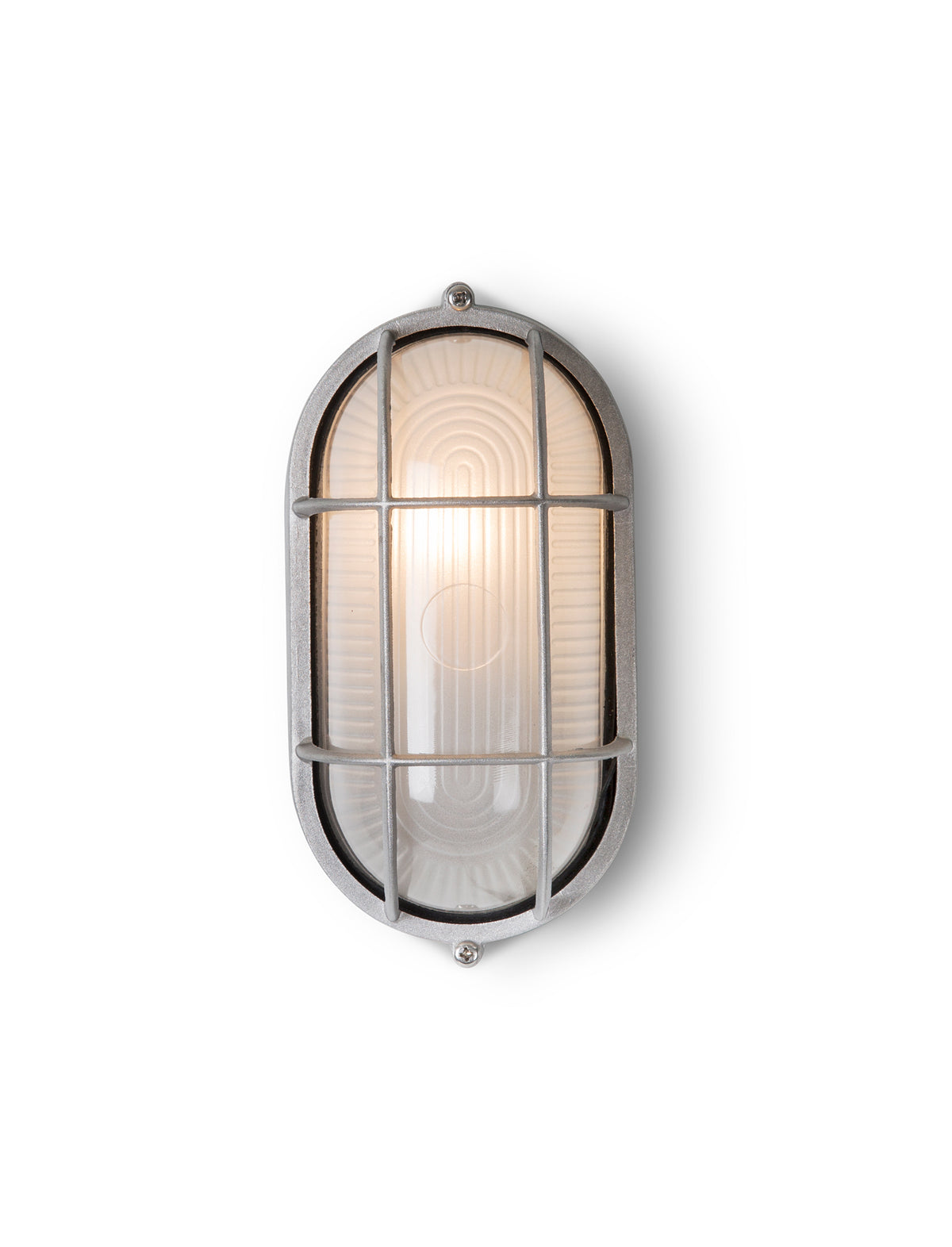 Garden Trading Chatham Bulk Head Light Oval Grey