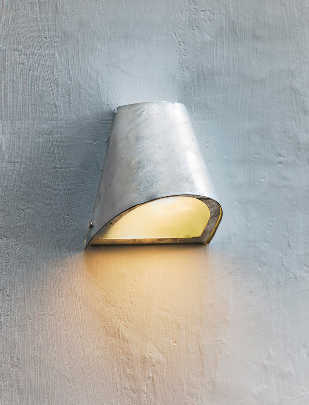 Garden Trading St Ives Funnel Light - Galvanised Steel, Silver