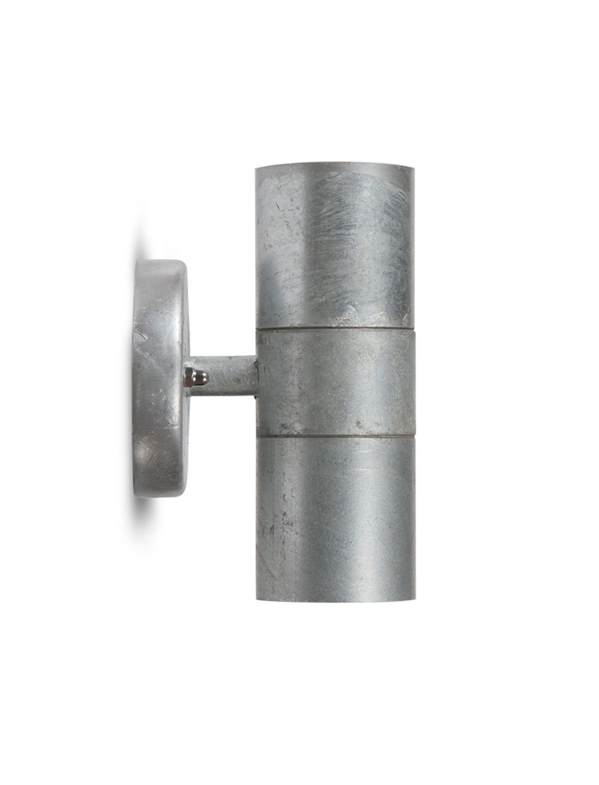 Garden Trading St Ives Up & Down Light - Galvanised Steel, Silver