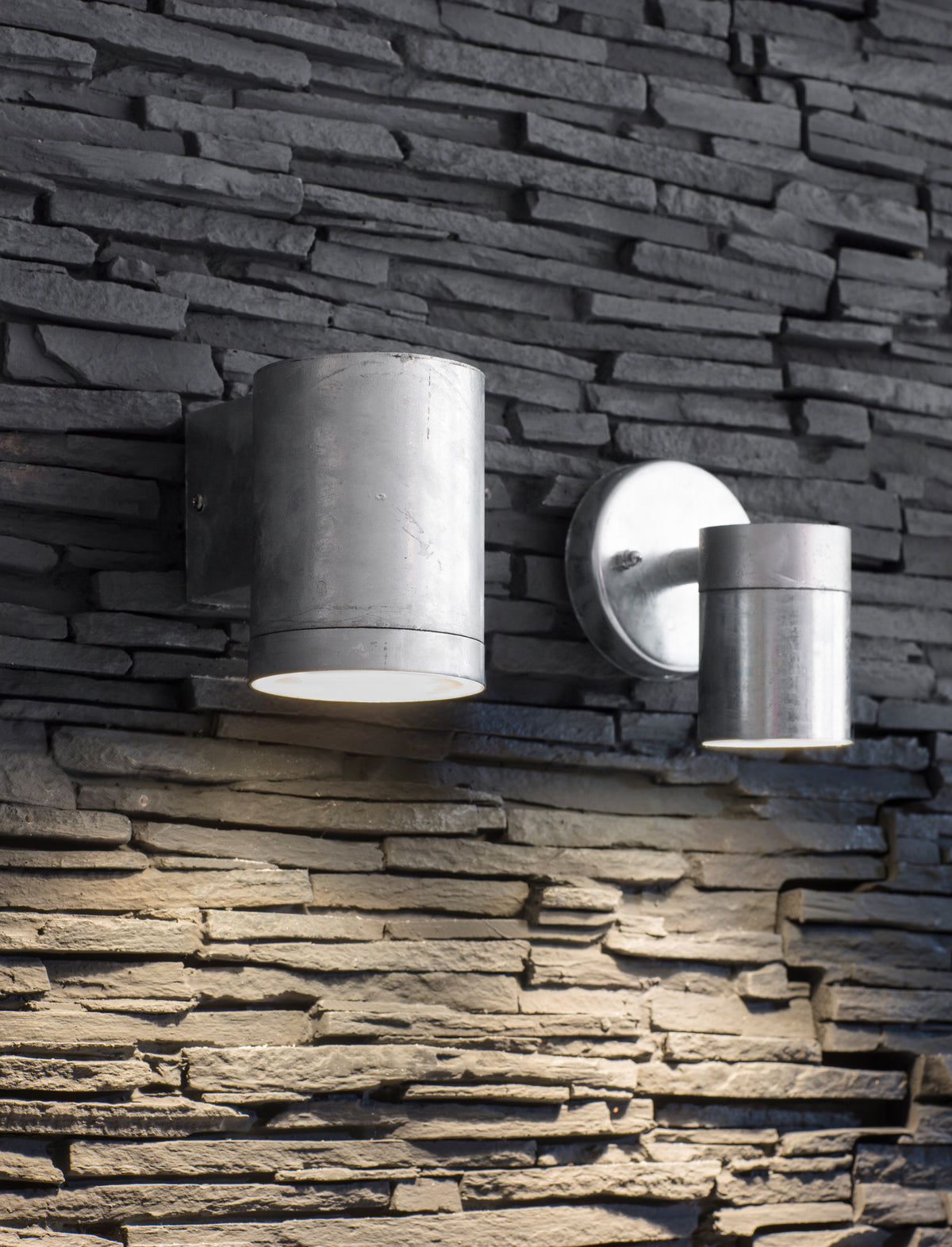 Garden Trading St Ives Down Light - Galvanised Steel, Silver