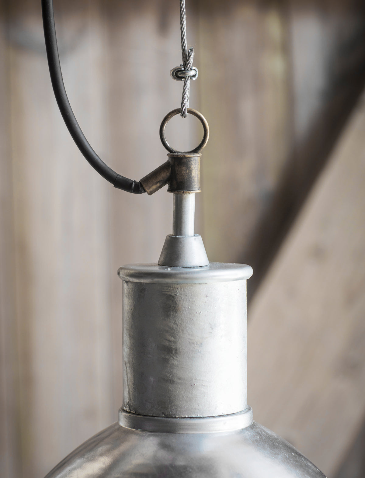 Garden Trading St Ives Bay Outdoor Pendant Light Galvanised Steel