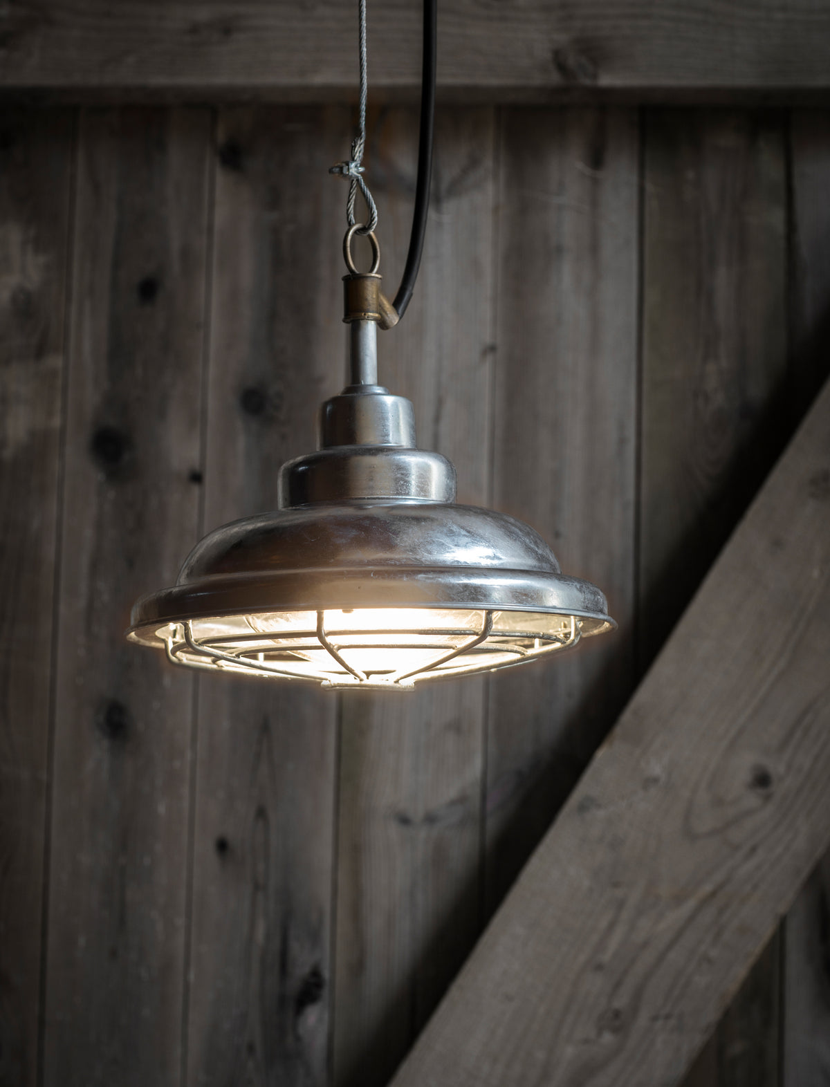 Garden Trading St Ives Mariner Outdoor Pendant Light Galvanised Steel