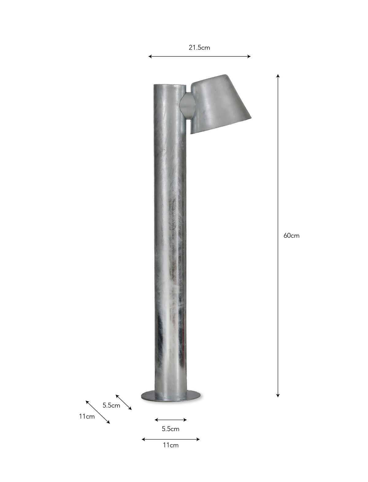 Garden Trading St Ives Mast Path Light Galvanised Steel