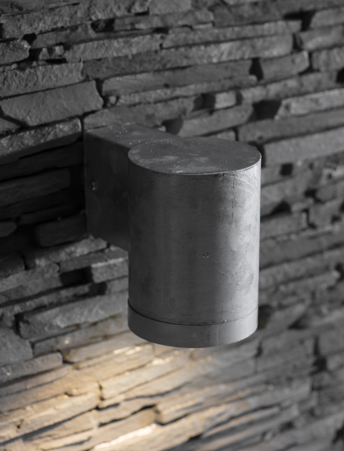 Garden Trading St Ives Down Light - Galvanised Steel, Silver, Large