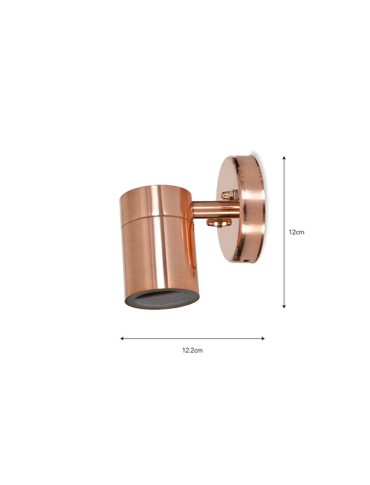 Garden Trading Regent Down Light Raw Copper