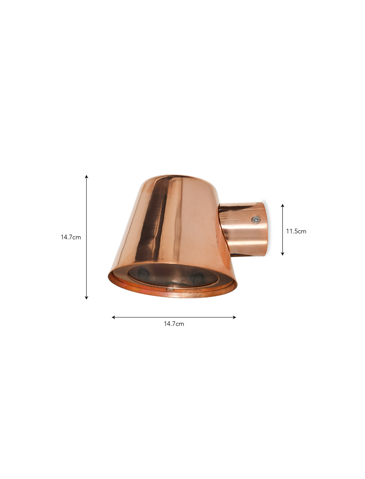 Garden Trading Regent Mast Light Raw Copper