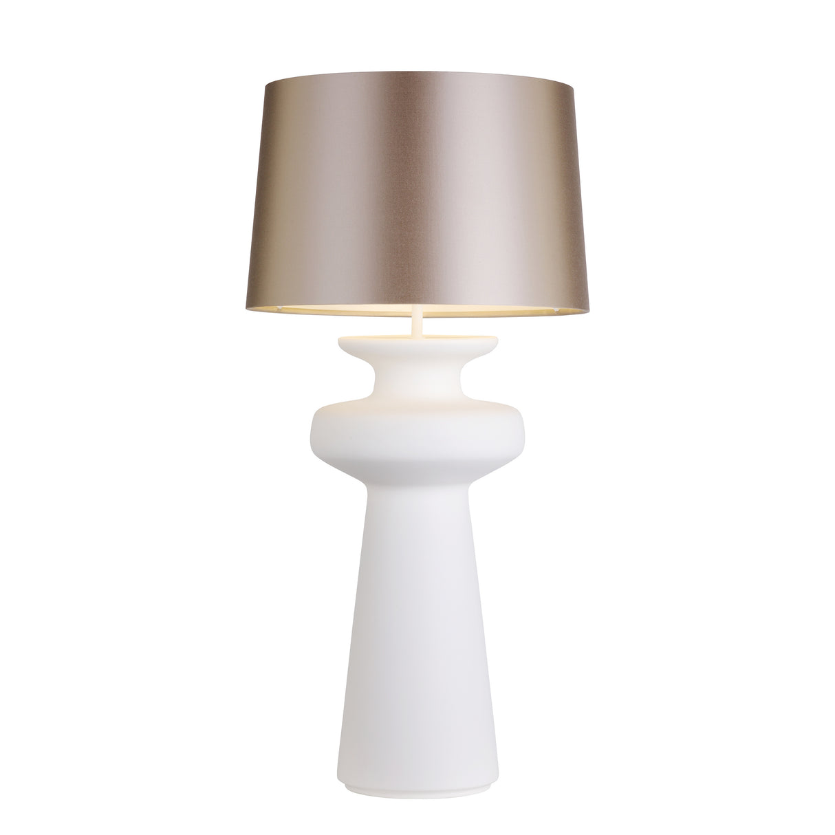 David Hunt Lustre Table Lamp White Base Only