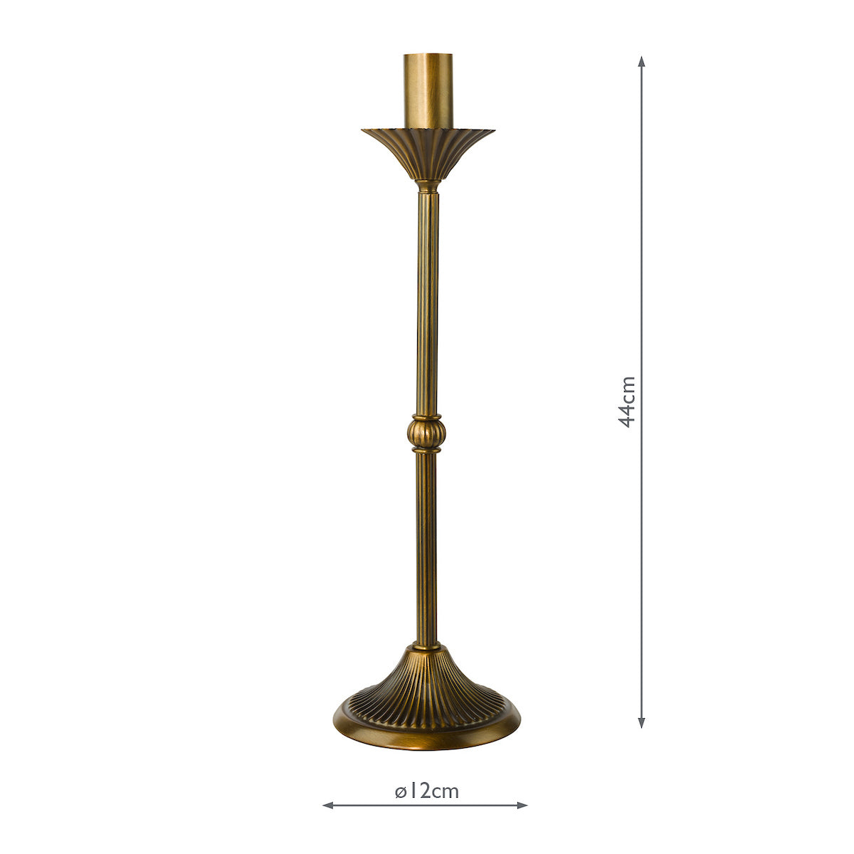 Dar Lydian Table Lamp Antique Bronze Base Only
