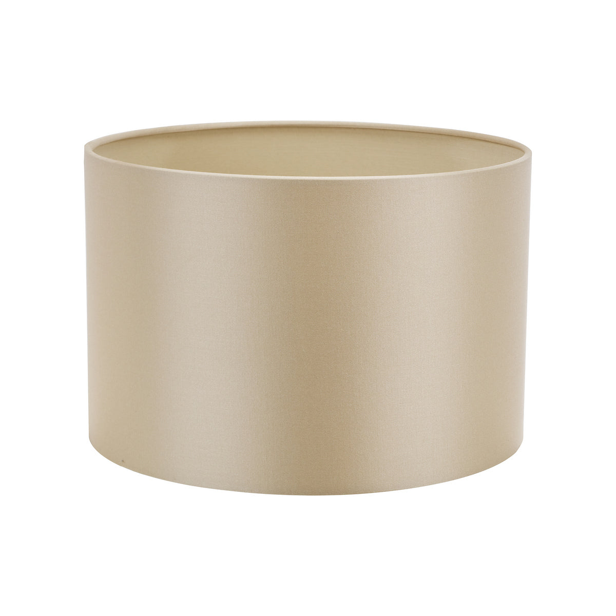 Dar Lyris Taupe Cotton Drum Shade 30cm