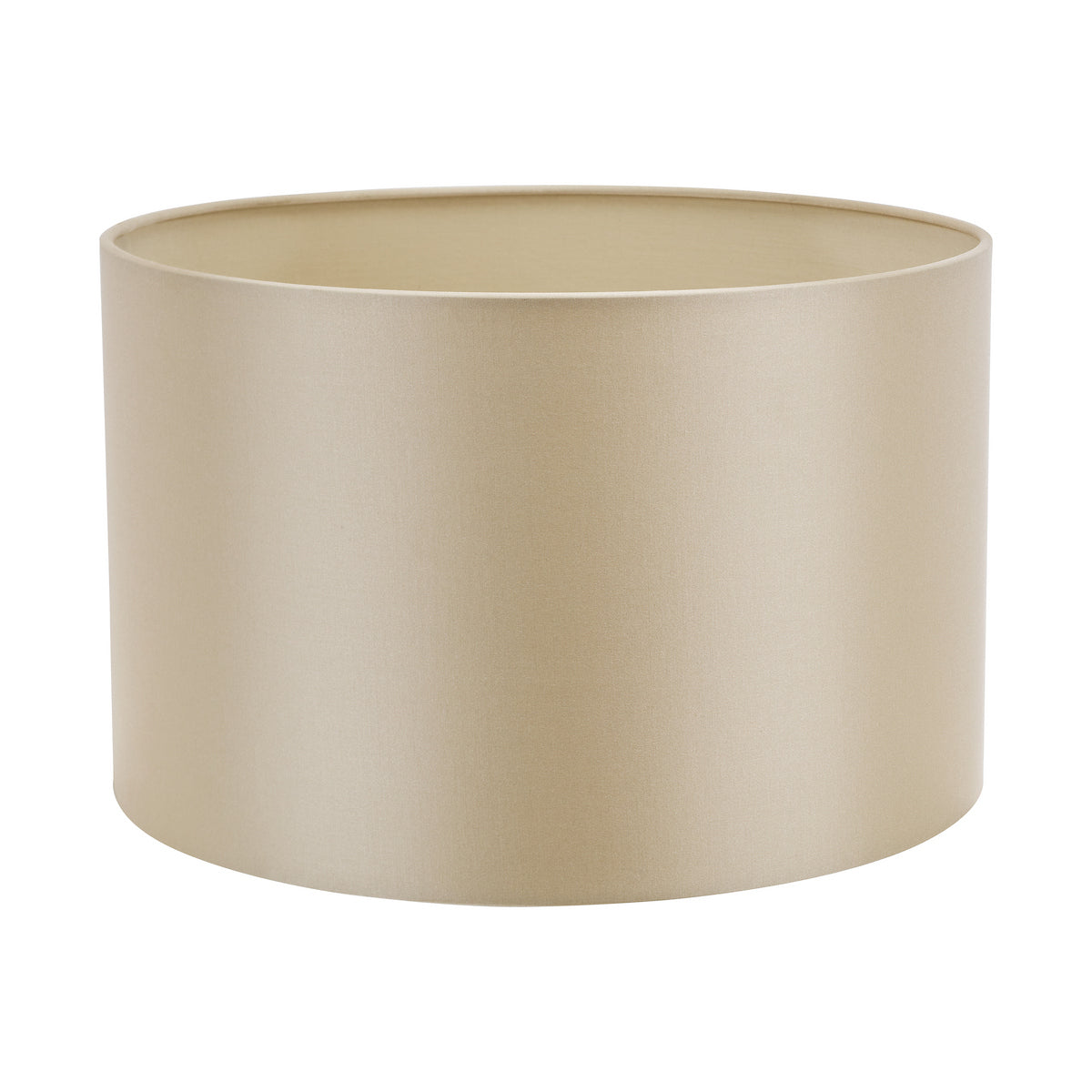 Dar Lyris Taupe Cotton Drum Shade 35cm