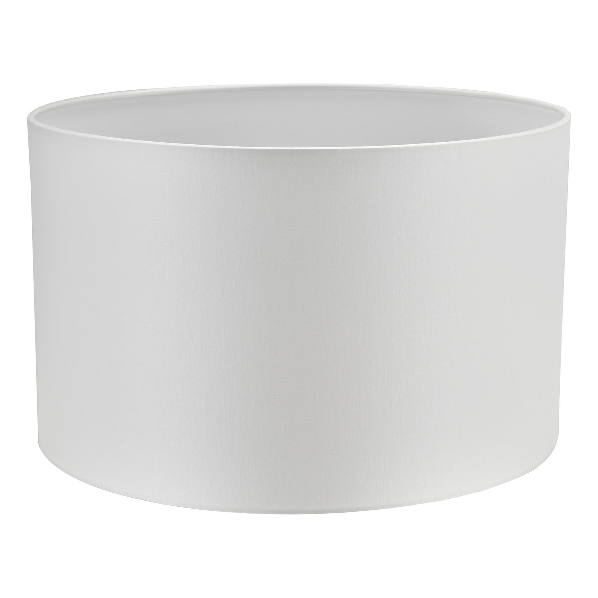 Dar Lyris Ivory Cotton Drum Shade 40cm