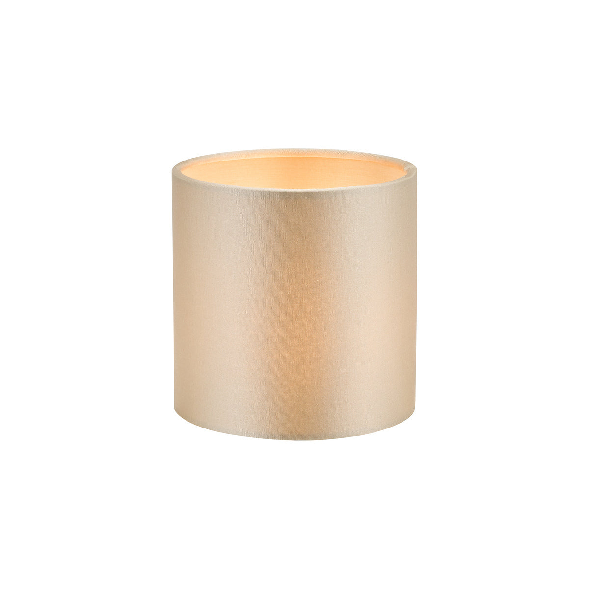 Dar Lyris Taupe Cotton Drum Shade 12cm