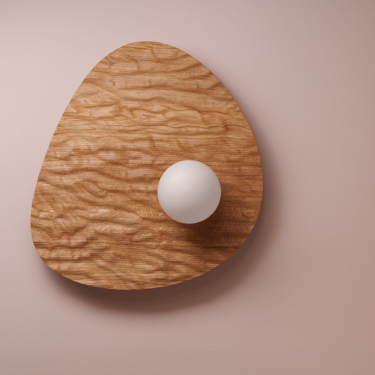 Studio Haran Towan Large Wall Light in Solid Wood