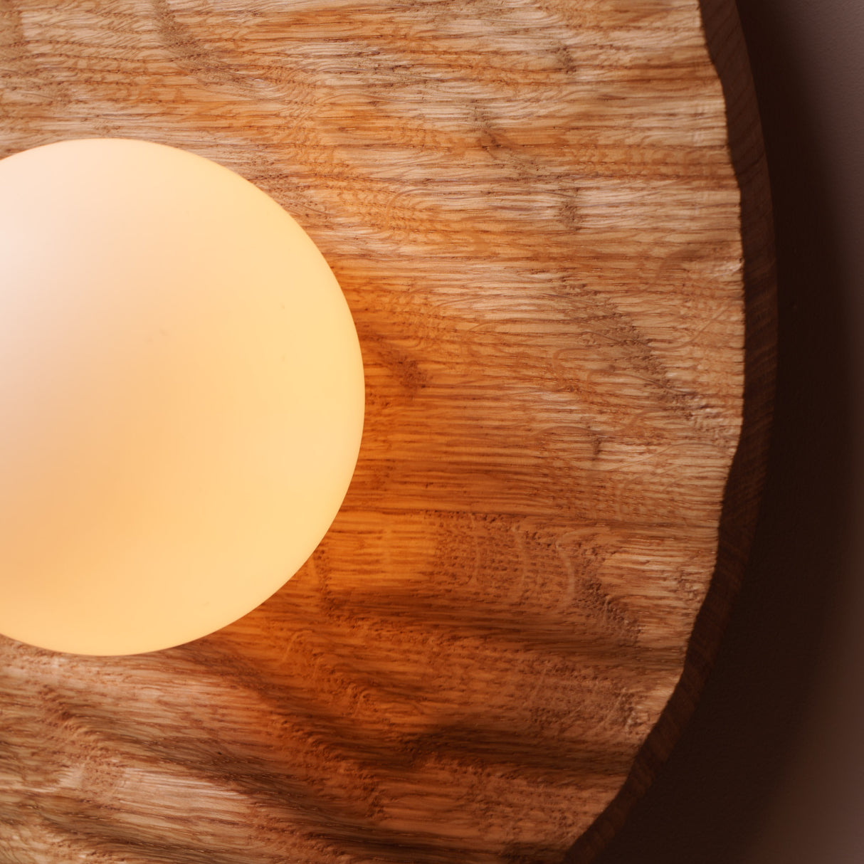 Studio Haran Towan Large Wall Light in Solid Wood