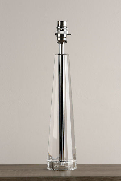 Laura Ashley Blake Cut Glass Crystal Obelisk Table Lamp Base Medium – from Amos Lighting + Home