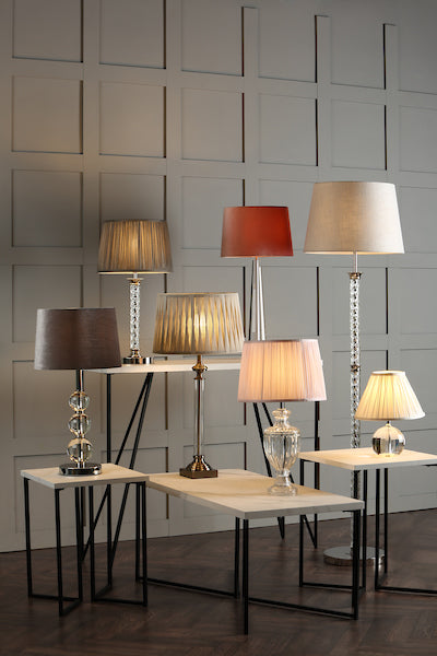 Laura Ashley Blake Cut Glass Crystal Obelisk Table Lamp Base Medium – from Amos Lighting + Home