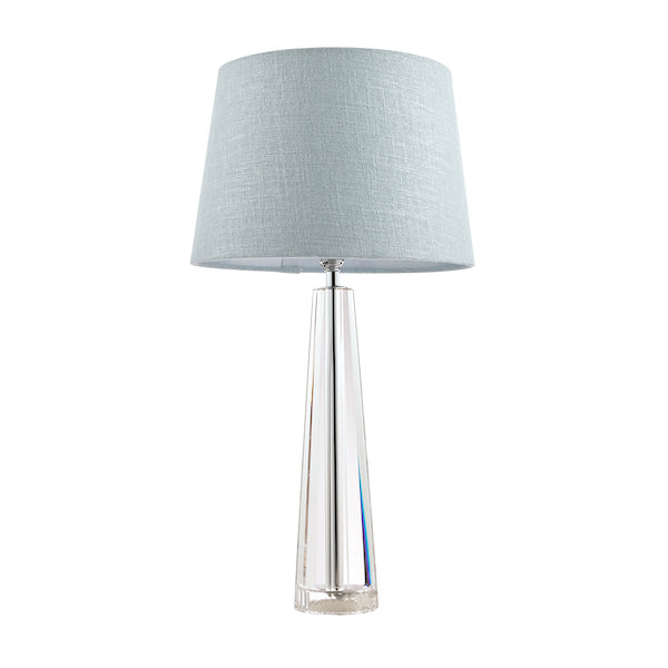 Laura Ashley Blake Cut Glass Crystal Obelisk Table Lamp Base Medium – from Amos Lighting + Home