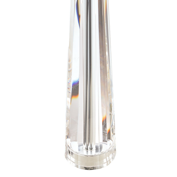 Laura Ashley Blake Cut Glass Crystal Obelisk Table Lamp Base Medium – from Amos Lighting + Home
