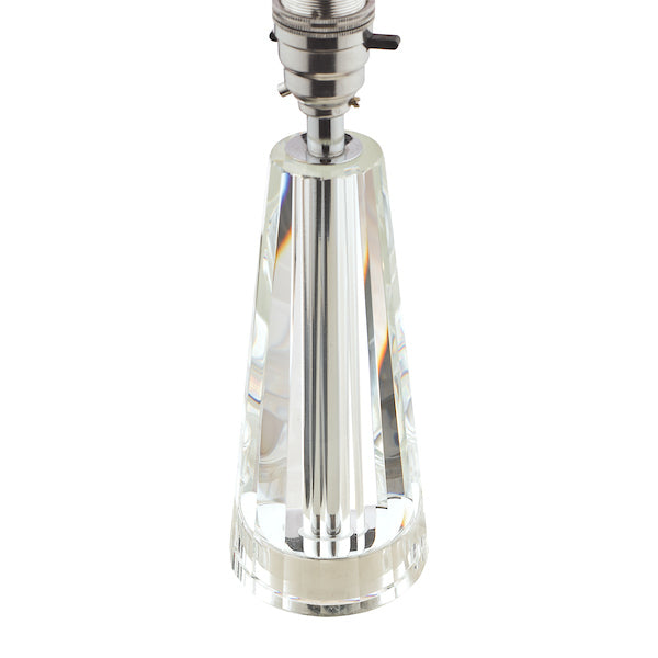 Laura Ashley Blake Cut Glass Crystal Obelisk Table Lamp Base Small – from Amos Lighting + Home