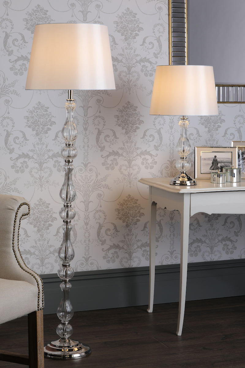 Laura Ashley Bradshaw Floor Lamp with Shade – from Amos Lighting + Home