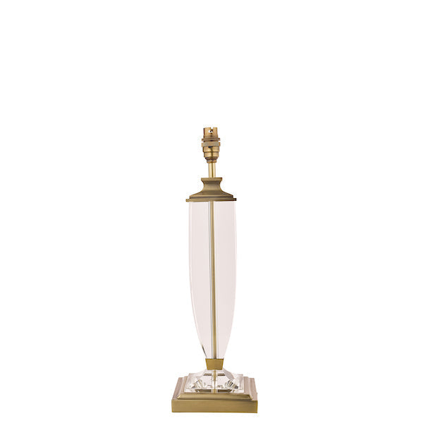 Laura Ashley Carson Large Table Lamp Antique Brass & Crystal – from Amos Lighting + Home