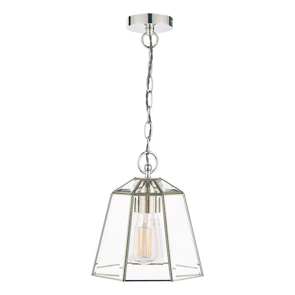 Laura Ashley Clayton Pendant Polished Silver – from Amos Lighting + Home