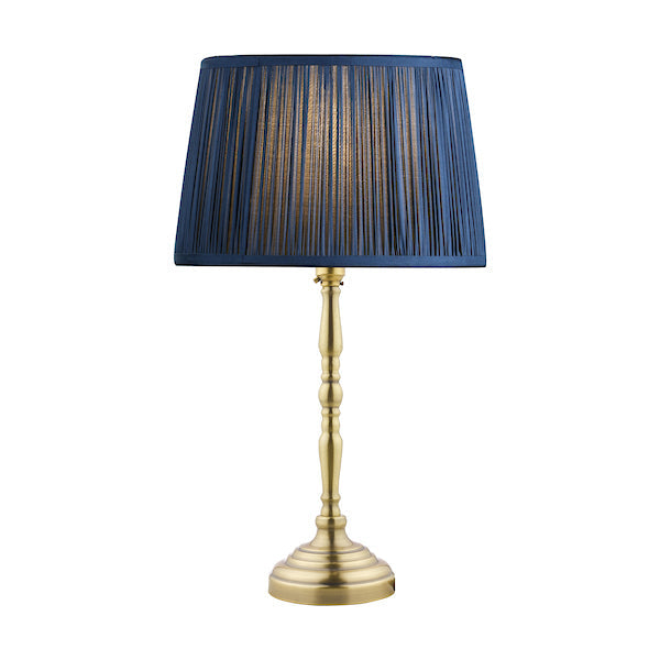 Laura Ashley Corey Antique Brass Candlestick Table Lamp Base – from Amos Lighting + Home